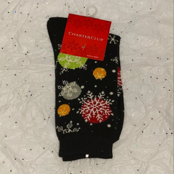 Charter Club Accessories - Charter Club Christmas Socks